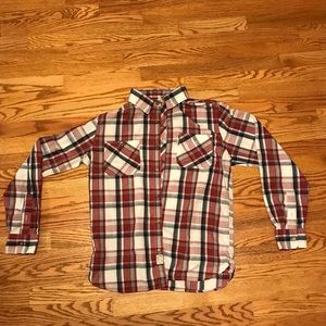 VINTAGE Levi Western Plaid